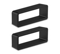 2 Pieces Watch Strap Holder, Silicone Movable Ring, Smart Bracelet Strap Ring, Rubber Bezel, Multi-Size Movable Ring