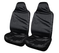 2 Pieces Waterproof Nylon Heavy Duty Car Seat Cover Protector for Volvo XC60 2015-2017, Breathable And Anti-Sweat Auto Front Seat Cover, All Weather interior Accessories