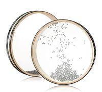 2 Pieces Wave Bead Hand Drum 8 Inch Sea Wave Sound Drum Wave Drum Ocean Sound Drum Instrument Percussion