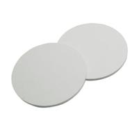 2 Pieces White ABS Round Disc, Diameter 280mm, Thickness 1-5mm, Perfect for DIY Crafting & Modeling(Thickness 1mm)