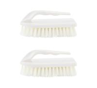 2 Pieces White Cleaning Brushes, Car Cleaning Brushes, Car Detailing Brushes, Car Cleaning Soft Brushes, Convertible Soft Top Cleaning Brushes