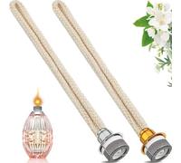 2 Pieces Wicks for Scented Lamp, Wick for Oil Lamp, Accessories for Catalytic Lamps, Lamp for Scented Oils Wick Catalytic Burner Diffuser Aromatherapy