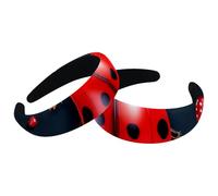 2 Pieces Wide Top Turban Velvet Hair Bands, Ladybug-1974 Fashion Head Wrap, Hair Head Bands Elastic Headband for Women, 2 Size