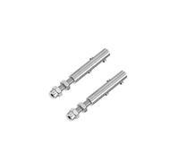 2 Pieces Wire Rope Terminal Screw, Cable Railing Wire Rope Thimble for 2mm-20mm Cable Fittings(2mm)