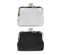 2 Pieces Women's Wallet, Pu Leather Wallet, Short Wallet, Double Compartment Wallet, Card Holder, Portable Coin Purse