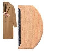 2 Pieces Wool Cashmere Comb - Wooden Cashmere Pill Remover Comb | Washable & Portable Clothes Lint Remover | Fabric Pilling Removers Hand Tools for Sweater, Wool Coat, Knitwear