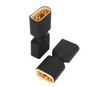 2 Pieces XT60 Male to Male Connector XT60 Adapter XT60 Port Conversion, Compatible for RC FPV Car Drone Model Aircraft, Plug and Play Without Cable, for Modeling, RC Drone, Remote Control Cars