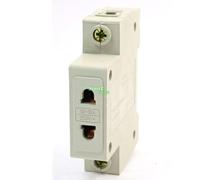 2 Pin 250VAC 10-16A DIN Rail AC30 Modular Power Socket