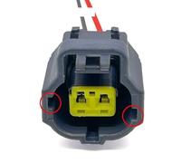 2 Pin Car Coolant Temperature Sensor Plug Wire Harness 1JZ-GTE 2JZ-GTE Miata IAC Connector Compatible With Toy~ta 178390-1 178390-2 178390-3(2Pin Gery B)