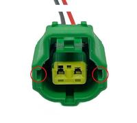 2 Pin Car Coolant Temperature Sensor Plug Wire Harness 1JZ-GTE 2JZ-GTE Miata IAC Connector Compatible With Toy~ta 178390-1 178390-2 178390-3(2Pin Green)