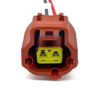 2 Pin Car Coolant Temperature Sensor Plug Wire Harness 1JZ-GTE 2JZ-GTE Miata IAC Connector Compatible With Toy~ta 178390-1 178390-2 178390-3(2Pin Brown)