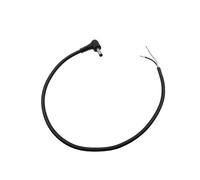 2 Pin DC Power Male Plug Right Angle Charging Cable Wire Connector DC 24V 12V 5.5x2.5mm/5.5x2.1/4.8x1.7/4.0x1.7/3.5x1.35/2.5x0.7(3.5x1.35mm,1Pcs)