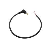 2 Pin DC Power Male Plug Right Angle Charging Cable Wire Connector DC 24V 12V 5.5x2.5mm/5.5x2.1/4.8x1.7/4.0x1.7/3.5x1.35/2.5x0.7(5.5x2.1mm,1Pcs)