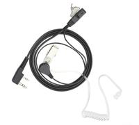2-Pin for walkie Talkie Earpiece for Baofeng UV5R|ABS Material with Mic PTT|for for kenwood Quansheng Radio