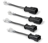 2-pin Hyundai Horn Connector Adapter Wiring Harness, Horn Adapter Wiring Harness Plug Snail Horn with Wire, Compatible with Old Hyundai Kia New Hyundai (Black)