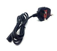 2 pin/prong AC Power Lead Cord Cable for Panasonic Blu-Ray DVD Player Recorder with 3 Pin Mains UK Plug for DMP-BD84 DMP-BD84EB DMP-BD84EB-K DMP-BD167