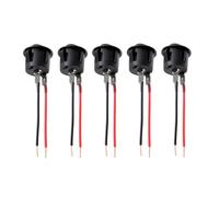 2 Pin Small Auto Toggle Electric Switch, 12 Volt DC On Off Switch AC 6A/250V 10A/125V SPST for Most Cars, 5Pcs