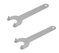 2-Pin Spanner Wrench Suitable for 125/150mm Angle Grinders, Discs Clamping Wrench Handtools, 2 pcs