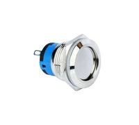 2 Pin Termial Metal Push Button 19mm Momentary Latching DC 12V 24V ON OFF Switch IDGTTLDF