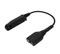 2 Pin Walkie Talkie Cable,K-Type 2Pin Cable Compatible for BF-9700 A-58 UV-XR UV-5S GT-3WP UV-9R Plus,K Interface 2Pin UV-5R Headphone Port