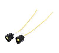 2 Pin Water Temp Sensor Connector Pigtail Cable Heavy Duty ABS Coolant Water Temperature Sensor Connector for Engine Vehicles Replacement 90980 11062 90980 10737 2 Pack