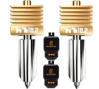 2 PK 0.2mm Upgrated Hotend for Bambu Lab P2S/X2D/A2L/A1/H2 Series Nozzle