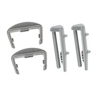 2 Plastic front+2 Rear rail end caps, for BEKO dishwasher