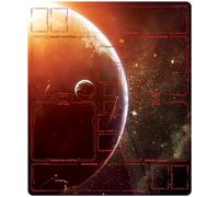 2 Player Card Play Mat Compatible with Star Wars: Unlimited 28" x 24" / 72 x 61 cm - Red