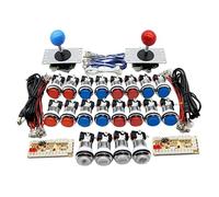 2 Players Arcade Buttons&Joystick Kit Controller USB s Style4