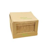 2 Ply Recycled Kraft Napkin 33cm (1 x 2000)