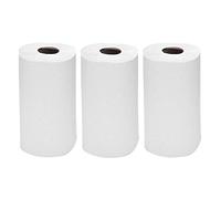 2-Ply White Kitchen Rolls Paper Roll 200 Sheets Embossed Centerfeed Roll - Hygiene, High Absorbent, Durable Multipurpose Household Paper Towel Ideal for Kitchen Restroom Office (Pack of 3 Rolls)