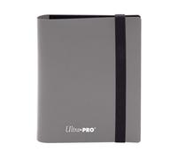 Ultra Pro E-15374 Eclipse 2 Pocket Pro Binder-Smokey Grey