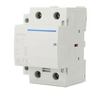 2 Pole 100A Modular AC Contactor 24V 230V Coil 50Hz 60Hz 2NO Household Contactor for Lighting Heating Distribution