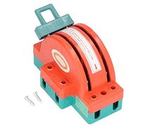 2 Pole Knife Switch, 100A Double Throw Knife Switch AC 380V Electrical Disconnect Brake Safety On Off for Home Appliances RPSHK1