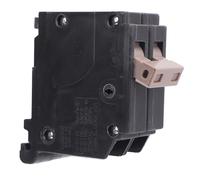 2 Pole Molded Case Circuit Breaker, 50A 3/4in Plug On Thermal Magnetic Protecting 10 KAIC for Load Centers, Fast make and break switching mechanism