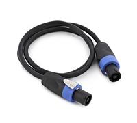 2-Pole NL4 Speaker Twist Connection Pro Cable 1m