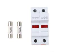 2 Pole PV Fuse Box 1000V for din Rail Mount Gray 2 Pole PV Fuse