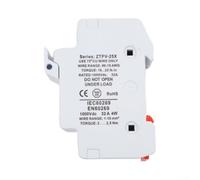 2 Pole PV Fuse Box 1000V for din Rail Mount Gray 2 Pole PV Fuse