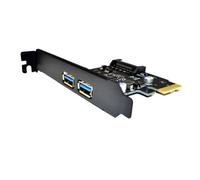 2 Port 5Gbps USB3.0 PCIE Expansion Card Expansion PC Data Transfer Host 5Gbps For Desktop PC Accessories Digital Professionals Accessory
