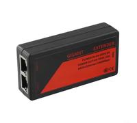 2 Port For POE Repeater for Network Coverage Expansion Compatible with Security For Cameras and Related Network Equipment (1000M)