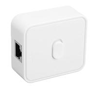 2 Port Gigabit Network Switch RJ45 Ethernet Splitter Cable External Socket Power Adapter, 1000Mbps 2 In 1 Out 1 In 2 Out Gigabit Poe Extend Switch for, Poe Layout Without,
