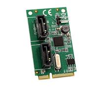 2 Port Mini PCIe to SATA III Controller Card AsMedia ASM1061 Chipset