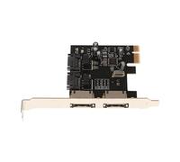 2 Port PCI Express SATA 6 Gbps eSATA Controller Expansion Card