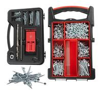 2 Port Pocket Hole Jig Start kit with 650 Assorted Screws Titman Edge PHJCCCASE