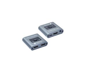 2-Portowy Przełącznik HDMI 2.1 8K60Hz 2x1 z Pilotem IR