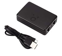 2 Ports RJ45 LAN CAT6 Network Switch Selector 100MHz In 1 Out Internal External Switcher Splitter Box