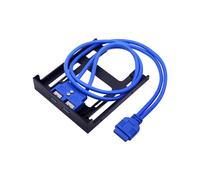 2 Ports USB 3.0 Front Panel Adapter Plastic Bracket for PC Desktop