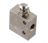 2 Position 3 Way Mechanical Valve with Push Button and Roller Lever for Smooth Operation in Pneumatics
