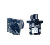 2 Position ON-ON 4 Terminals 1 Pole 20A Latching Manual Rotary Cam Changeover Switch HZ5B-20/1 IDGTTLDF