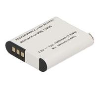 2-Power DBI9981A 3.7 V 1270 mAh Camera Battery for Olympus Stylus SH-60, SP-100 and Tough TG-2 - Green